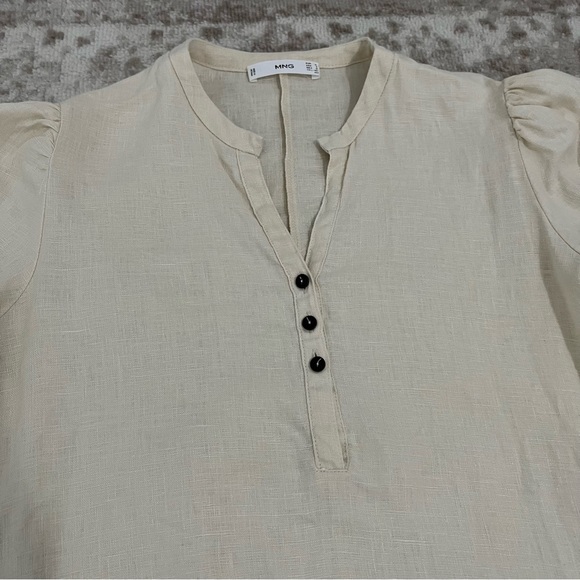 Mango midi linen dress - Picture 3 of 3